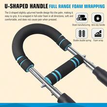 Arm Trainer Workout Equipment,Adjustable Chest Expander Exerciser - Black - View 5