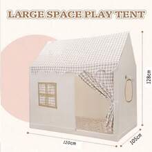 Tent Crawl For Boys & Girls Play Tent, Portable & Foldable Tents, Indoor Outdoor Tent Playhouse, Ideal Holiday Family Party Gift, Light Not Included - Hồng - Xem 4