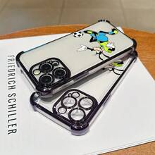 Disney Goofy Patterned Phone Case With A Soccer Theme And Vibrant Colors. Compatible With IPhone 17, 16, 15, 14, 13, 12, And 11 Pro Models. Crafted From Durable TPU With Shockproof Protection. A Fun Gift For Family, Friends, Birthdays, Sports Enthusiasts, And Special Occasions. - 紫色 - 查看 11