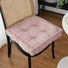 1 chiếc đệm ngồi hiện đại, màu trơn, mềm mại và thoáng khí, đệm ghế vuông đa năng, phù hợp cho văn phòng, nhà và phòng ăn. Đệm ghế thoải mái cho ghế chơi game, ghế văn phòng, đệm ghế ô tô, gối ghế, đệm sàn. - Nhiều màu - Xem 16