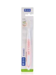 Unisex Manual Dual-Color Sharpening Silk Toothbrush, Single Adult Soft Bristle Toothbrush, Household Daily Use Excellent Toothbrush, Anti-Slip Silicone Toothbrush - Multicolor - View 10