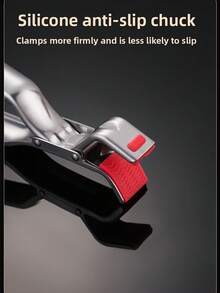 1个不锈钢耐热夹，厨房碗夹，蒸笼夹，符合人体工学的烹饪工具，可安全夹取热碗、盘子和炊具，适用于空气炸锅、蒸锅、烤箱 - 轻巧易用 - 彩色 - 查看 8