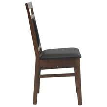 vidaXL Chaise de salle à manger 2 piezas marrón claro y negro - Marrón - Ver 6
