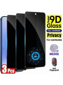 3PCS Compatible With Samsung Galaxy S21 S22 S23 S24 S25 S26 Ultra Privacy Screen Protector - [25°Anti Spy][Auto Dust Removal] 9H Hardness Full Screen Tempered Glass,Bubble Free,Anti Fingerprint