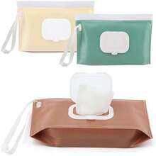 Portable Baby Travel Wet Wipe Dispenser, Ideal for Journeys - Embalaje estándar - Ver 2