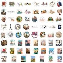 Bộ 125 miếng dán du lịch hoàn hảo để trang trí điện thoại, bình nước, sổ lưu niệm, nhật ký, xe hơi, máy tính xách tay và nhiều hơn nữa! Dùng cho túi quà, dán phong bì, trang trí tiệc, đồ dùng văn phòng. - Nhiều màu - Xem 9