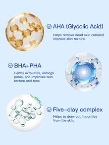 1罐100克 Medicube零毛孔黑头泥面膜，蕴含5种矿物泥和3种果酸复合物，清凉舒缓控油，深层清洁面部泥面膜，适用于油性及混合性肌肤，有效去除黑头和草莓鼻头，日常护理 - 零毛孔黑頭泥膜 100g - 查看 2