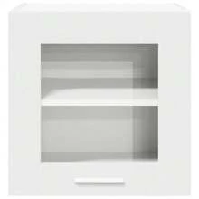 vidaXL Armoire suspendue 2 pcs Blanc 40 x 31 x 40 cm Bois d'ingénierie - Blanc - Voir 7