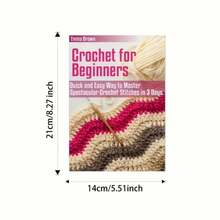 Beginner Crochet Kit - Learn Over 50 Crochet Techniques In 3 Days, With Step-By-Step Guides And A Sewing Library - The Perfect Gift For Crochet Enthusiasts, Suitable For Yarn Crafters Or DIY Lovers - 1Pcs - 查看 2