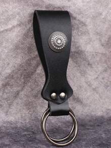 1pc PU Leather Skirt Clip For Medieval Viking Belts Renaissance Skirt Hike Faire LARP Cosplay Costumes (Without Waist Belt) - A - View 10