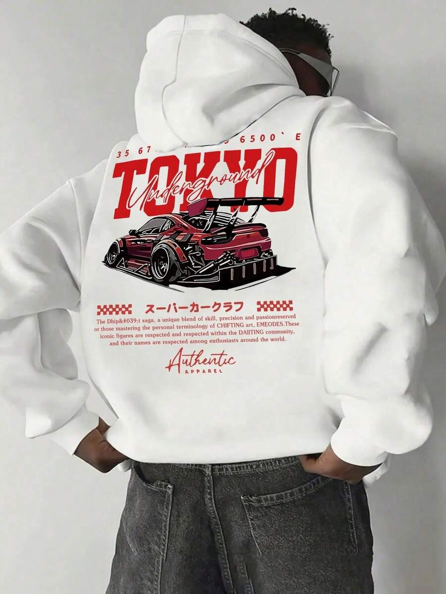 Men Hoodies - White - View 1