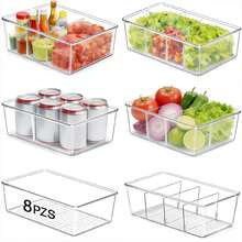 Refrigerator Storage Rack - Transparent - View 2