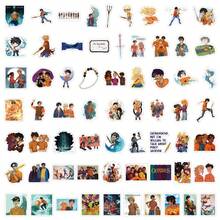 62PCS Stickers Aesthetic Stickers Decals Scrapbook, Journaling, Laptop, Bumper, Skateboard, Water Bottles, Computer, Phone - Multicolor - View 9