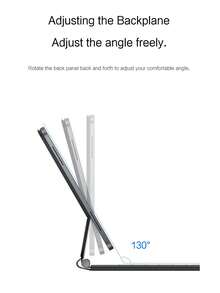 适用于 iPad Pro 第一代、第二代、第三代、第四代（2018-2022 年）11 英寸平板电脑的妙控键盘保护套，带磁吸支架，型号包括：A1980、A2013、A1934、A1979、A2228、A2068、A2230、A2231、A2377、A2459、A2301、A2460、A2435、A2759、A2761、A2762，配备蓝牙、触控板和背光。 - 黑色 - 查看 8