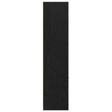vidaXL Armoire de Pharmacie Chêne Noir 30 x 41 x 174,5 cm - Noir - Voir 7