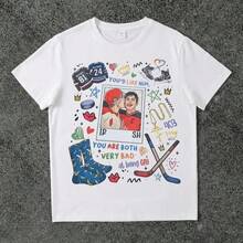 Heated Rivalry Shirt, Ilya Rozanov Shane Hollander Shirt, Hudson Williams Connor Storrie Shirt, Huds - trắng - Xem 1