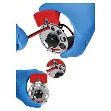 Wire Stripper Tool With 10 Replacement Blades, For Electrical Cables Adjustable Blade Depth For Precise Cutting Lightweight Cable Stripper For Home And Professional Use, Multifunctional And Portable - Red - View 7
