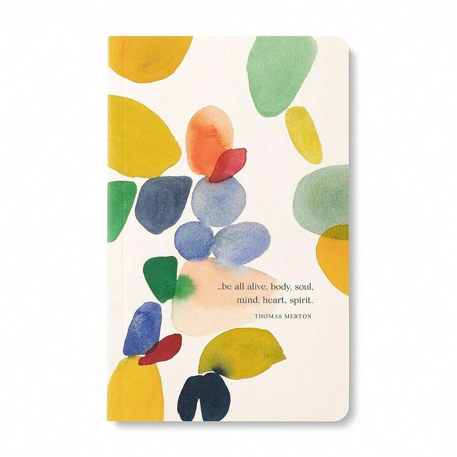 Softcover Journal - Be All Alive, Body, Soul, Mind, Heart, Spirit. – A Write Now Journal With 128 Lined Pages, 5"W X 8"H - 靈魂多彩 - 查看 1