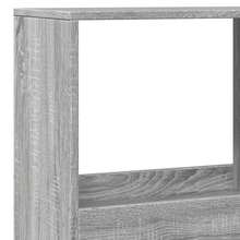 vidaXL Bibliothèque sonoma gris 100x33x175 cm wood engineering - Grigio - Visualizzare 7
