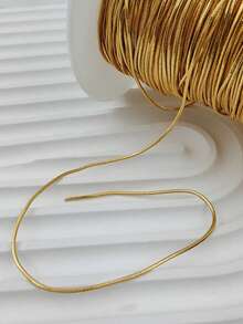 2m Fashion Steel Snake Bone Chain For DIY Jewelry Making, Bracelets, Necklaces - Chain - View 3