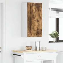 vidaXL Armoire de cuisine Kalmar Chêne fumé 40 x 31 x 80 cm - Tabac - Voir 4