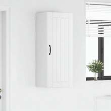 vidaXL Armario de cocina blanco 40 x 31 x 100 cm madera de ingeniería - Blanco - Ver 4