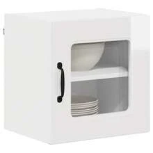 vidaXL Armario de cocina Kalmar 2 unidades blanco brillante 40 x 31 x 40 cm - Blanco - Ver 3