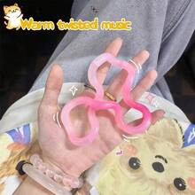 4pcs/Set 2026 New Twist Stress Relief Toys, Twist & Turn Sensory Toys, Temperature Changing Color, Suitable For Youth And Adults - Multicolor - View 3