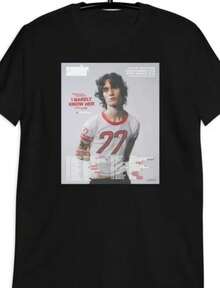 Sombr I Barely Know Her T-Shirt Limited Edition Inspired Music Tee - Black - View 1