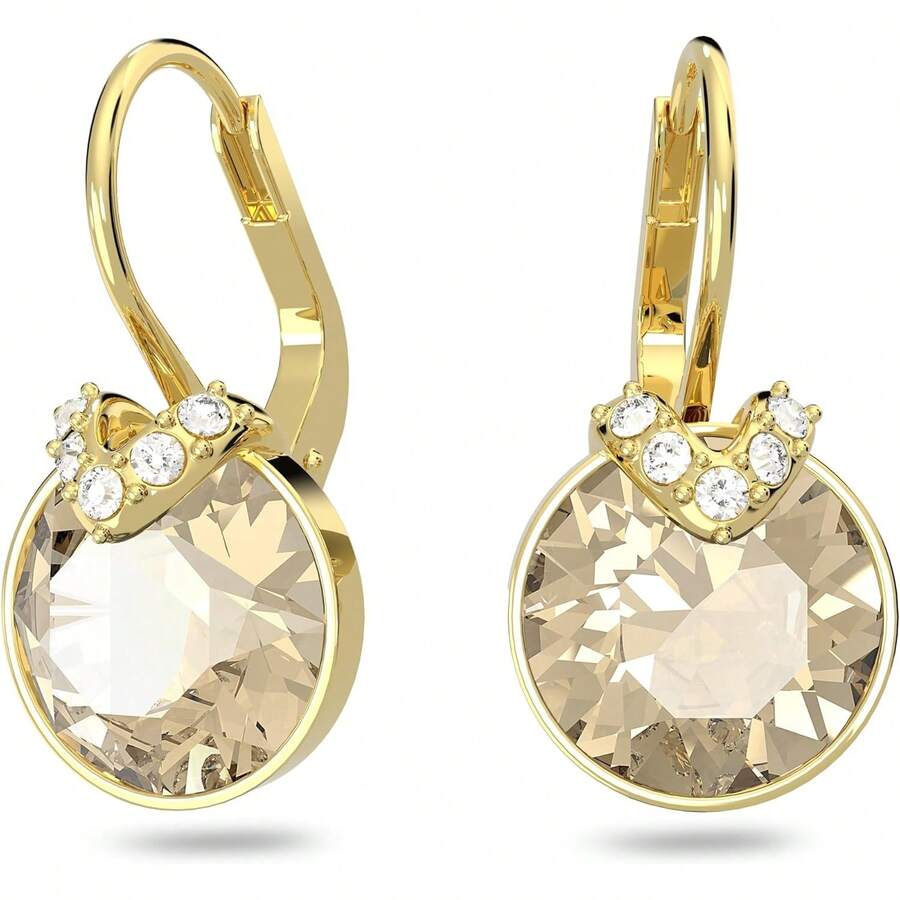 Bella Collection Drop Earrings - Gold - View 1