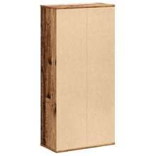 vidaXL Bibliothèque vieux bois 50x25x105 cm bois d'ingénierie - Tabac - Voir 6