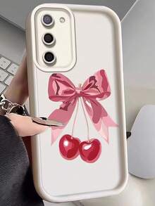 Fundas de teléfono de moda con diseño de cereza - Burdeos - Ver 2