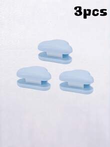 1/3/6/10pcs Japanese Toothpaste Squeezer - Wallmount Toothpaste Dispenser And Storage Tool, Bathroom Wall Hook, Shower Caddy - Baby Blue - View 11