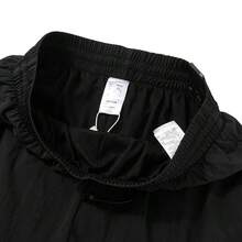 Pantalones casuales de pierna entallada para hombres Adidas, de uso dual para exteriores y transporte, pantalones cargo resistentes al viento y transpirables - Negro - Ver 9