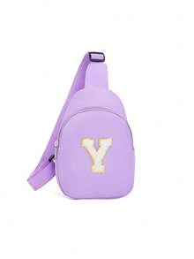 Super Cool Street Style DIY Versatile Fashion Handmade Letter Chest Bag, Mini Multi-Word Bag, Storage Bag, Suitable For Shopping, Gathering, Holiday Gift, Storage Pouch - Multicolor - View 30