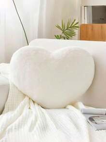 1 Stück weiches rosa herzförmiges Plüschkissen, maschinenwaschbar aus Polyesterfaser, geeignet für Innen-/Außendekor, ideales Valentinstags-Geschenk, unisex, Büromöbel-Accessoire, Kissen, Sitzkissen, Büroartikel für Damen, Valentinstags-Geschenk, Bürodekoration, Raumdekoration, Heimdekoration, Lehrerbedarf - Verschiedenfarbig - Übersicht 12