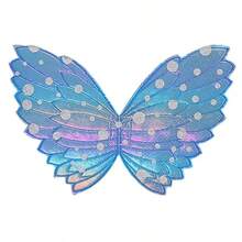Décoration de sac à dos en forme d'aile de papillon, costume d'aile d'insecte pour fête d'anniversaire, accessoire de scène en forme d'aile, costume de cosplay en aile de papillon coloré - Multicolore - Voir 8