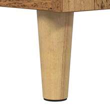 vidaXL Mobile in vinile Legno Antico 121 x 38 x 48 cm Legno d'ingegneria - Castano - Visualizzare 9