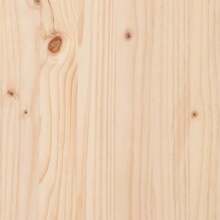 vidaXL Tavolo da Bar Naturel 110 x 55 x 105 cm Bois de Pin Massif - Castano - Visualizzare 8