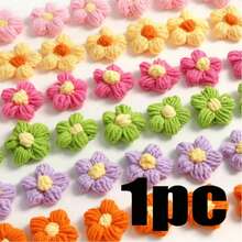 Buquê de Flores de Crochê Feito à Mão, Buquê de Flores em Balde de Abraço, Buquê de Flores de Tricô, Perfeito para o Dia dos Namorados, Casamento, Noivado, Carnaval, Ano Novo, Dia das Mães, Formatura, Volta às Aulas, Festa de Aniversário, Batizado, Inauguração da Casa, Dia do Professor, Aniversário, Decoração Doméstica e Presentes para Festas. - Multicolorido - Visão 17