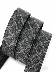 beaytar 1pc Classic & Fashionable Men's Belt, High-End Business Office Casual Pants Accessory, Versatile For Daily Commute