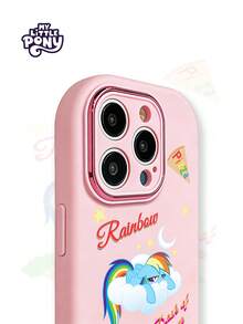 MY LITTLE PONY Ốp điện thoại chống rơi, chống trượt hình hoạt hình nữ tính chính hãng, phù hợp với Apple 17, 17 Air, 17 Pro, 17 Pro Max, và các dòng điện thoại Android Galaxy A Series, Galaxy S Series, Apple 11 Series, 12 Series, 13 Series, 14 Series, 15 Series, 15 Pro Max, 16 Pro, 16 Pro Max, X, XR, XS Max. - Hồng 1 - Xem 6