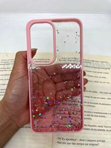 Luxury Phone Case Compatible With Xiaomi Poco M7 4G - 淺粉色 - 查看 1