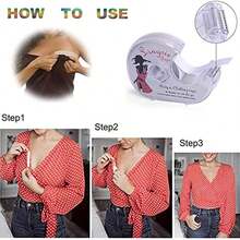 Cinta Doble Cara Para Ropa, 3PCS De 5m Cinta Adhesiva Doble Cara Transparente Para Cuerpo y Piel, Cinta Adhesiva Extra Fuerte Porttil Con Cortador, Cinta Doble Cara Para Telas, Vestidos - como se muestra en la figura - Ver 7