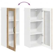 vidaXL Armario de cocina Chêne artesanal 40 x 31 x 100 cm - Marrón - Ver 5