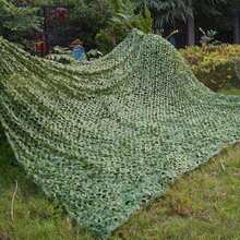 Camo Net Hunting Shooting Camouflage Hide Army Camping Netting Sunshade - Green - View 8