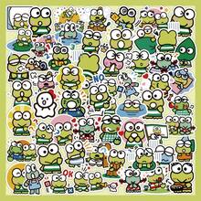 60PCS Sanrio Cute Frog Graffiti Stickers For Helmet Bicycle Hand Account Pencil Case Decals - 60PCS - View 2