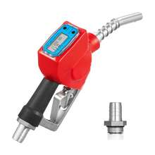 1 Inch Barb Digital Fuel Nozzle With Swivel Max Flow Rate 12.6 GPM Auto Shut Off Gas Pump Nozzle With 3/16 In (OD=20 Mm) Spout & Digital Display Used For Gasoline Kerosene Red - 1 Inch 12.6 GPM - View 8