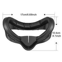 Meta Quest 3S 面罩替换件 - 防汗 PU 泡沫垫，透气设计，提升 VR 舒适度，VR 头显配件 | 符合人体工学的头戴式设备 | 可调节头带，虚拟现实配件