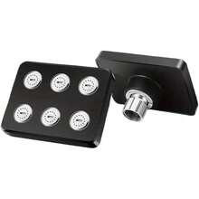 1pc 360 Degree Mini Surround High Pressure Shower Head, Large Rain Shower Sprayer, Bathroom Accessory